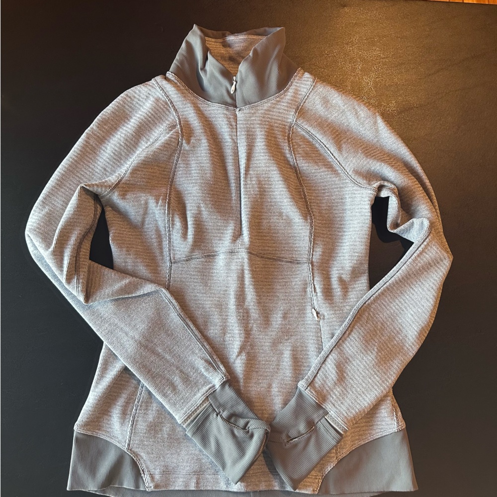 Lululemon Runderful Half Zip Long Sleeve Shirt size 8